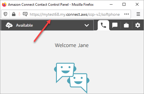 
                The contact control panel, the URL.
            