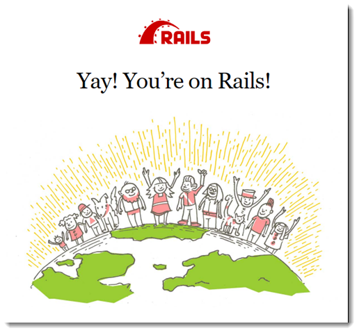
        デフォルトの rails サイトの開発ページ
      