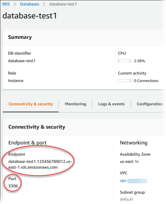 Connect Mysql Command Line Aws