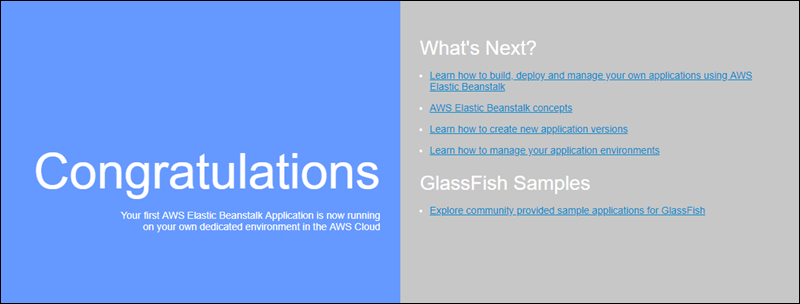 
                Die GlassFish-Beispielanwendung in einem Webbrowser
              