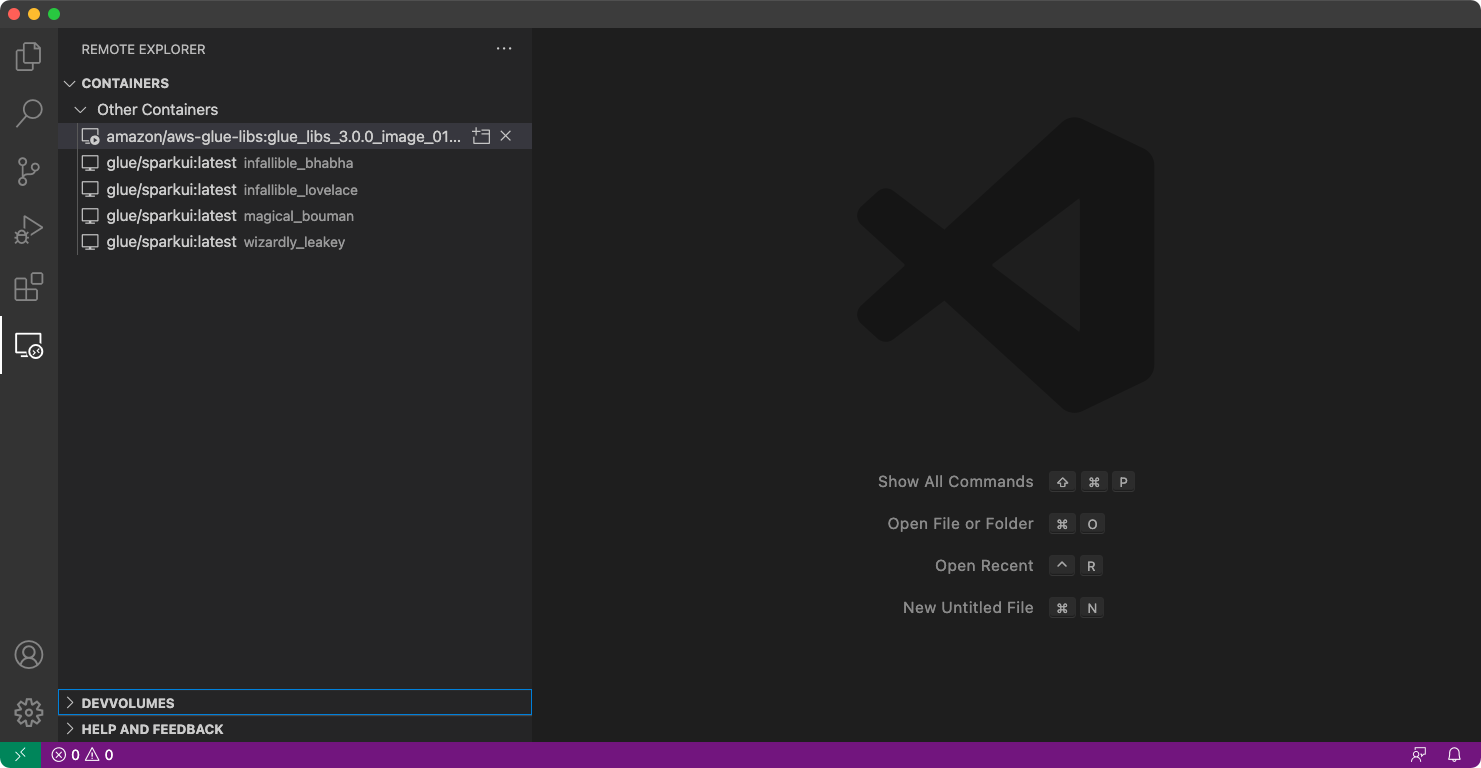 Die Bibliothek in Visual Studio Code.