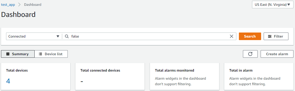 Fleet Hub erstellt das erste Abfrage-Dashboard