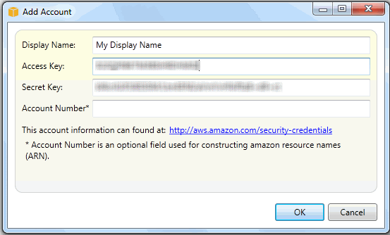 aws accounts account managing requested fill