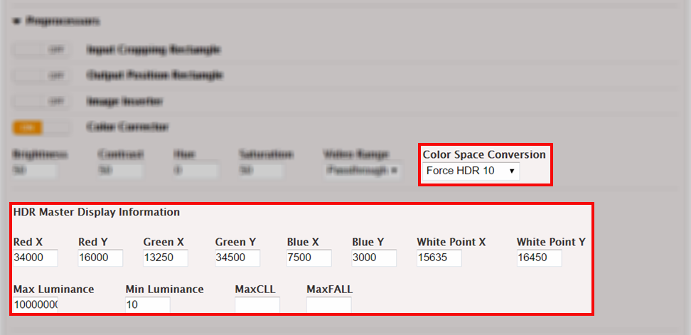 An image of the AWS Elemental Server web interface.