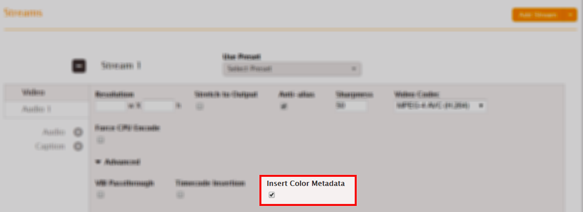 An image of the AWS Elemental Server web interface.