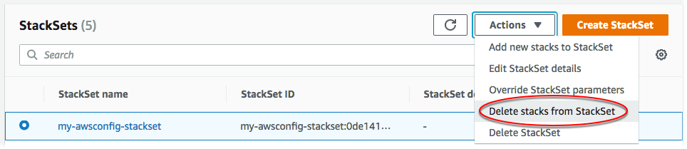 Eliminar instancias de pila - AWS CloudFormation