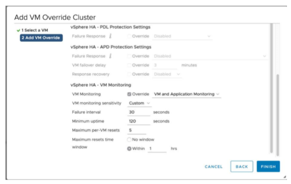 Anular la configuración del clúster