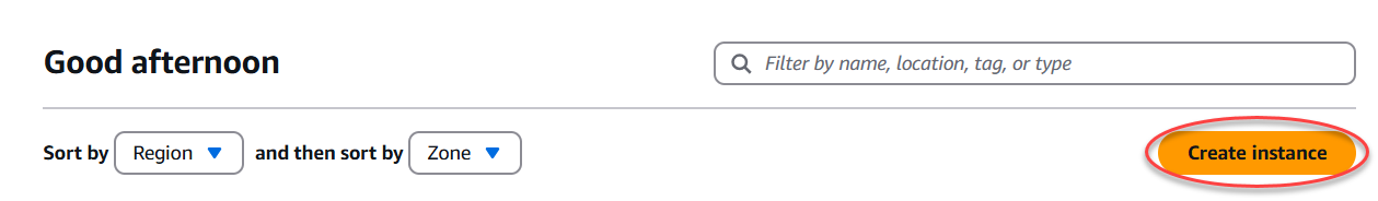 Lanzamiento y configuración de una instancia LAMP en Lightsail.