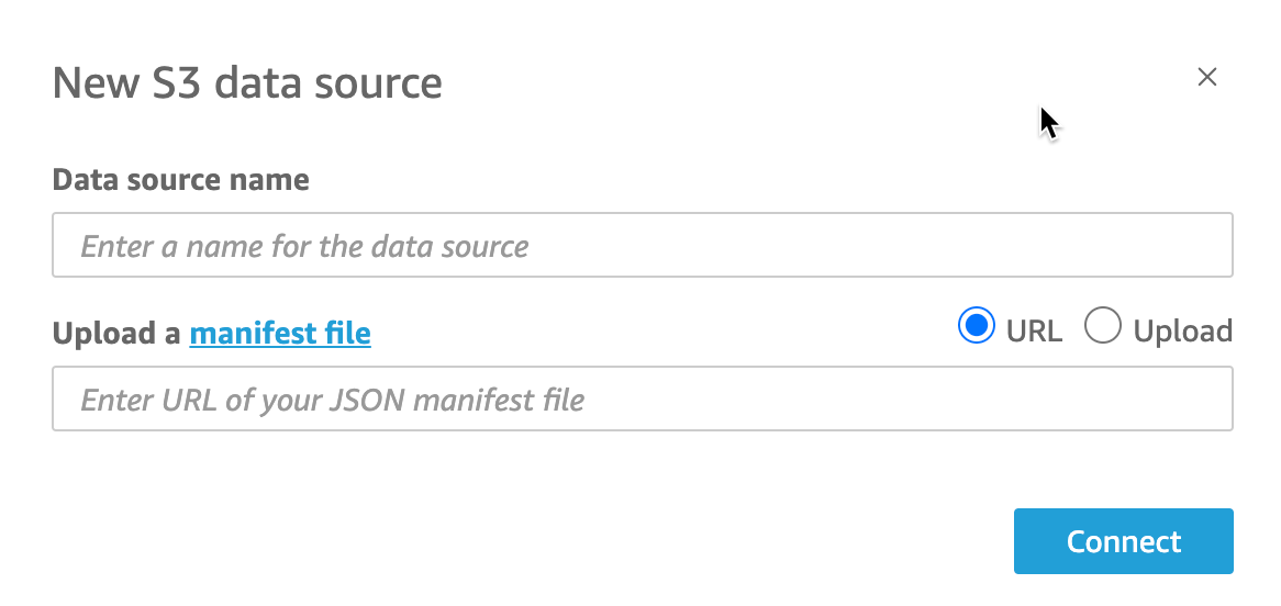 Ventana emergente Editar origen de datos de Amazon S3 que muestra el ARN del rol.