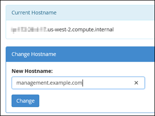 
            Modifier le nom d'hôte de votre instance cPanel & WHM
          