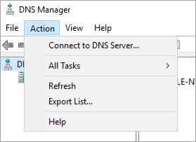 
                     Connect au serveur DNS
                  
