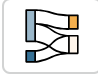 Image en gros plan de l'icône du diagramme de Sankey.