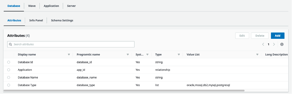 gestion des attributs
