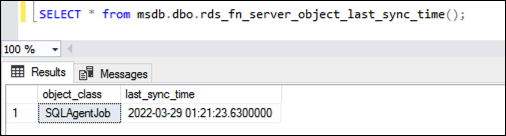 Objek server terakhir kali disinkronkan adalah 01:21:23