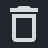 Trash can icon indicating the delete or removal action. (AI generated)