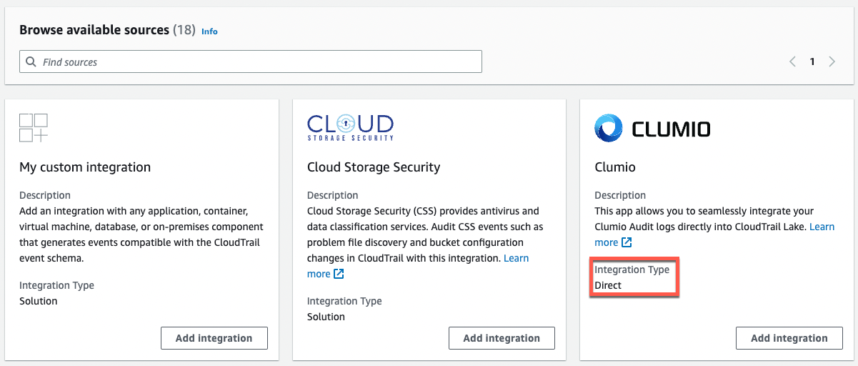 
            Partner integration type
        