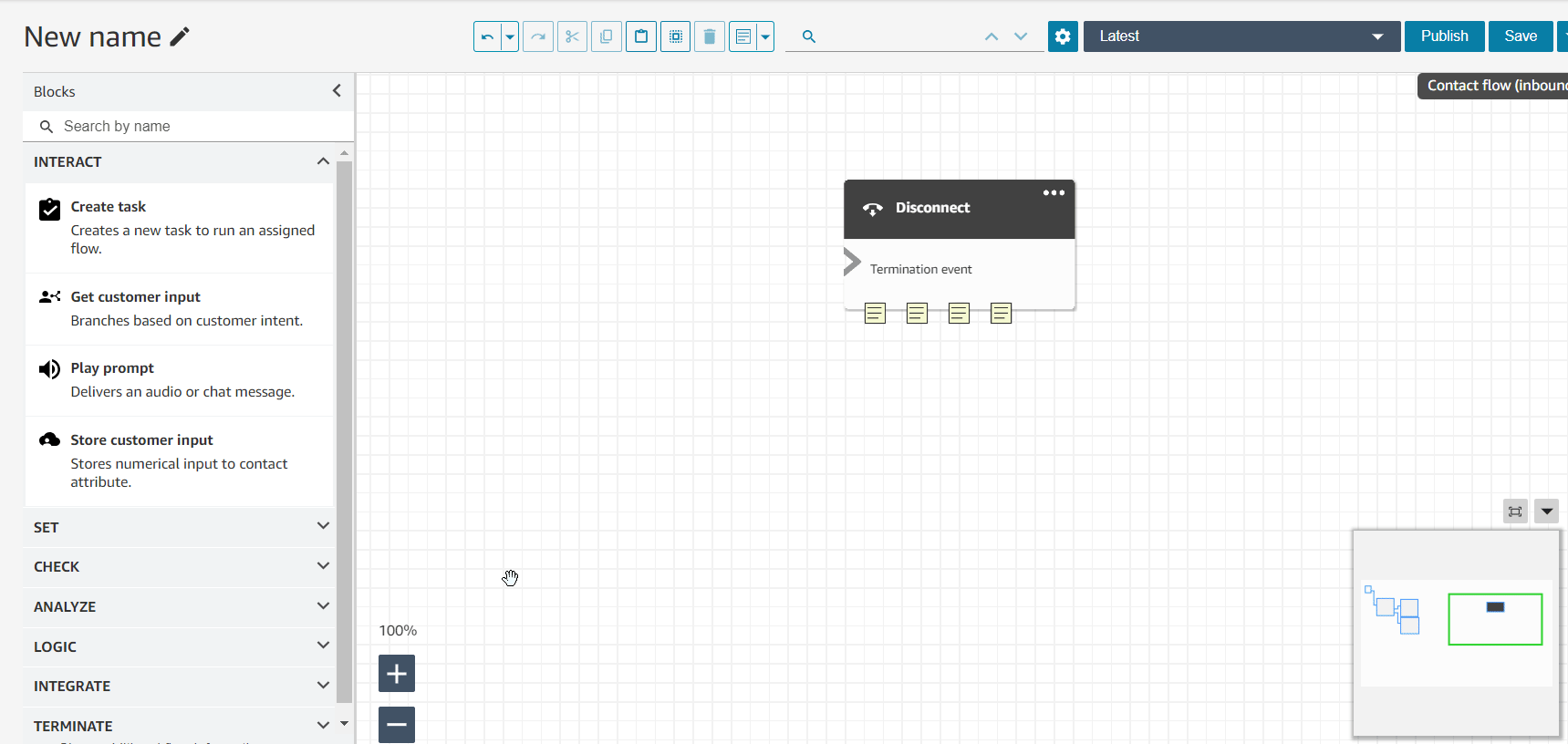 
     Notes on the flow designer.
    