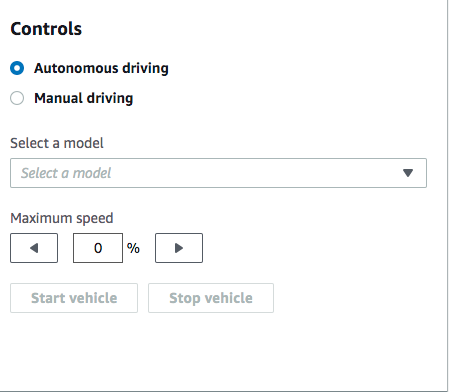 
                            
                                Image: Drive an AWS DeepRacer vehicle autonomously.
                            
                        