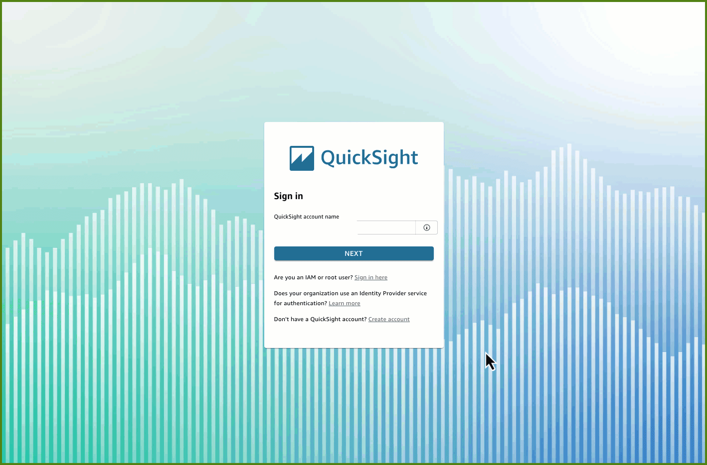 QuickSight Sign-up process using IAM Identity Center