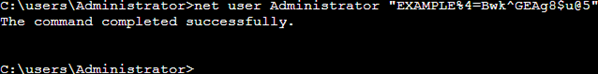 Password reset on Windows Server in Amazon EC2.