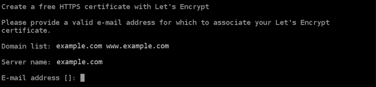 
                        Associating your email address with your Let's Encrypt
                            certificate
                    