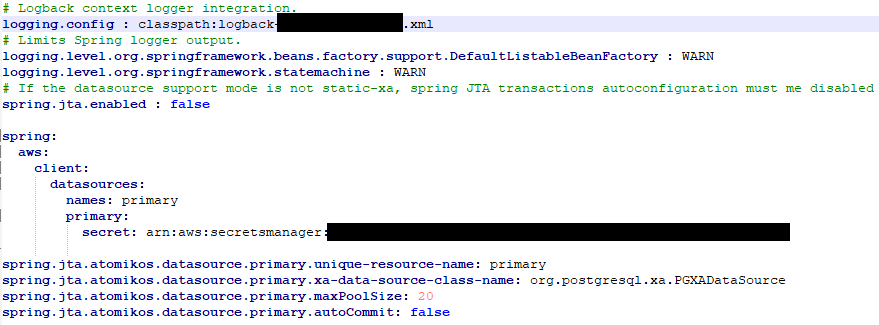 Client YAML example