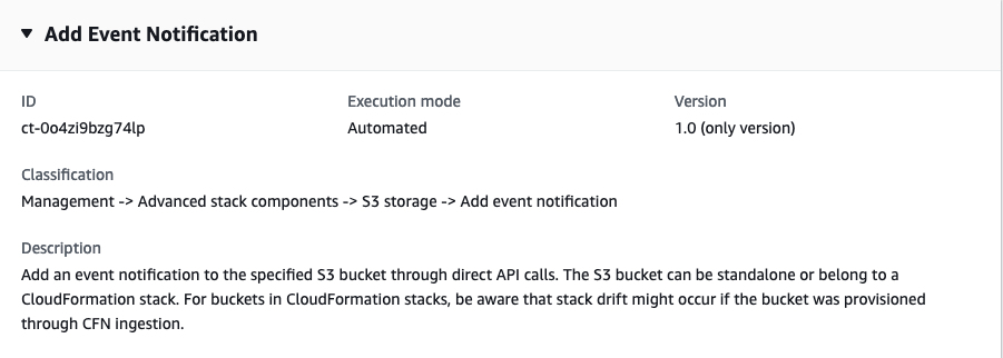 Example this change type in the console.