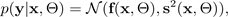 
    Gaussian distributed likelihood
   