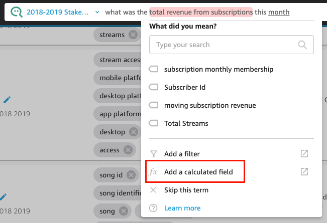 
                                Image of adding a calculated field.
                            