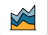 
					Stacked area line chart icon
				