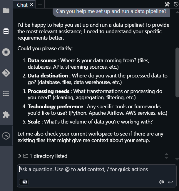 An example response.