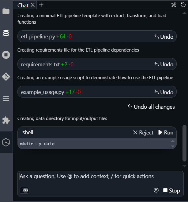 An example response.