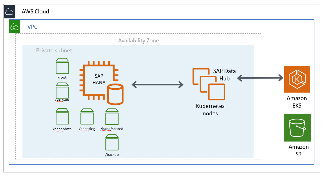 SAP HANA Data Warehouse Hybrid Cloud Storage