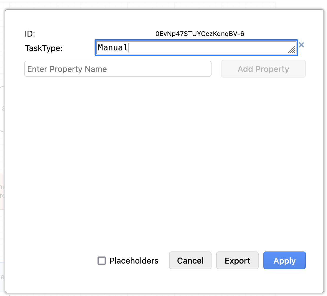 create drawio manual task data