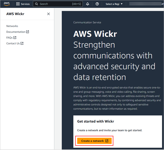 Getting started with AWS Wickr AWS Wickr