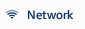 Network icon with Wi-Fi symbol indicating wireless connectivity.