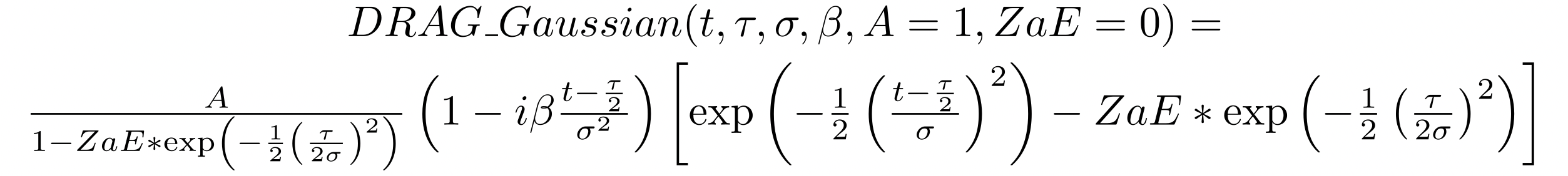 
               TRASCINA GaussianFunction
            