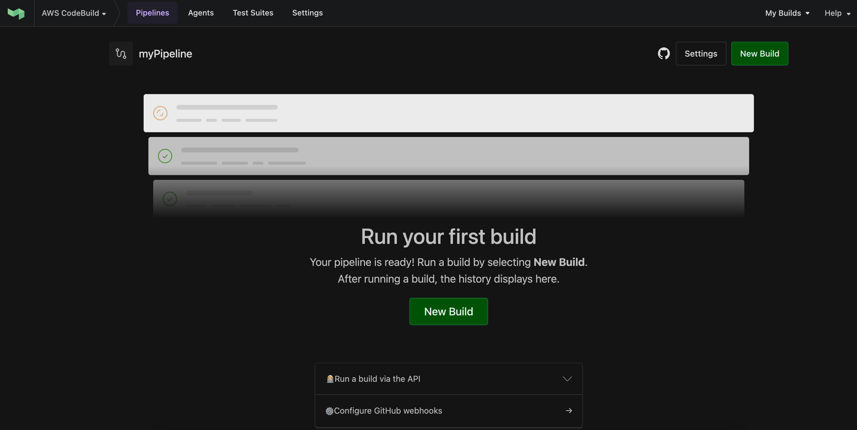 Crea un progetto in Buildkite
