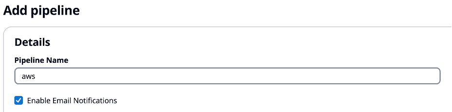 abilita il pulsante di notifica e-mail
