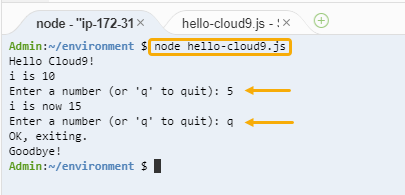 
                ［Run Configuration (実行設定)］でコードを実行する。
            