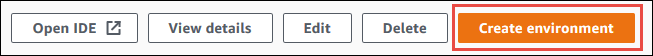 
                     ウェルカムページが表示されない場合は、［Create environment (環境の作成)］ボタンを選択する
                  