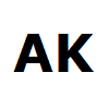 
                                「AK」という文字を記号にしたイメージ。
                            