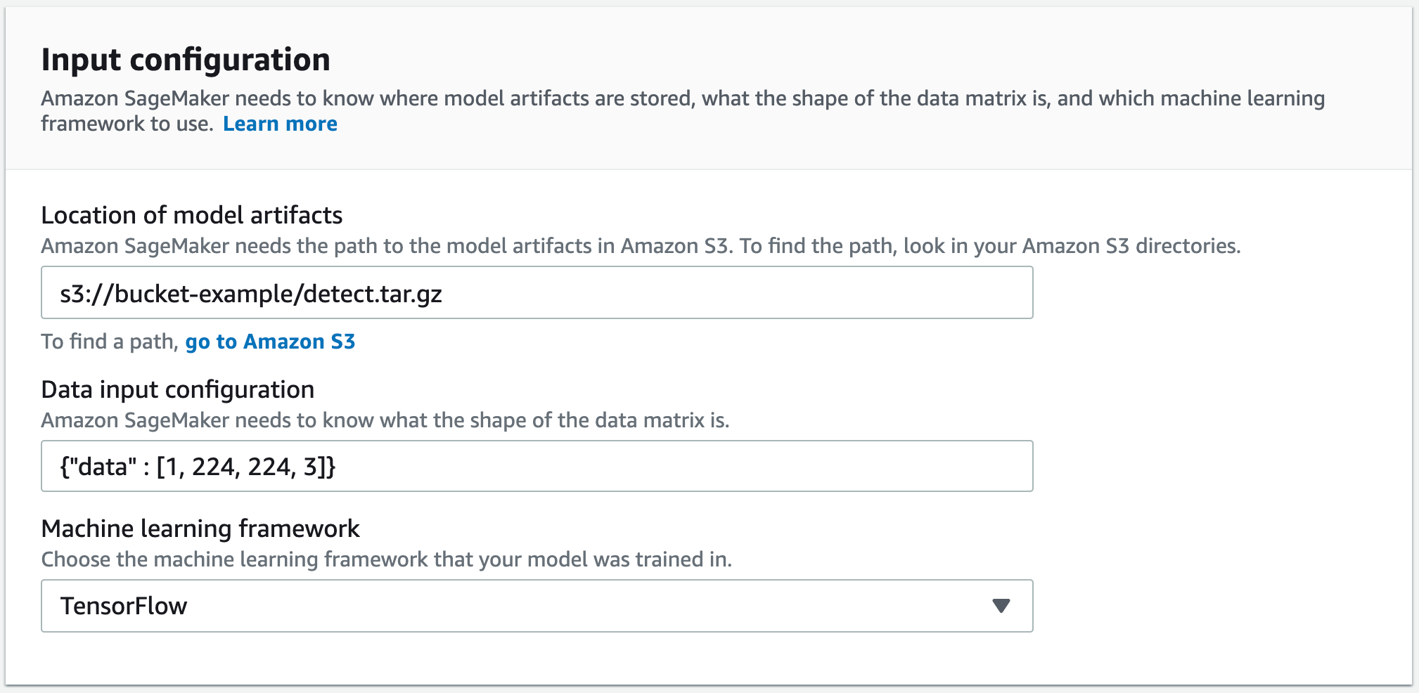 モデルのコンパイル Amazon Sagemaker コンソール Amazon Sagemaker