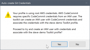 
            を使用して IAM ユーザーを作成するAWS CodeCommit資格情報
         