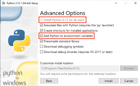 python 고급 옵션