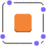 
                  Exemplo de um objeto quadrado.
                