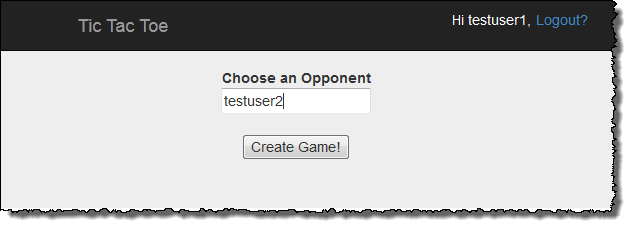 
                            Captura de tela do aplicativo mostrando a caixa para escolha de um oponente.
                        