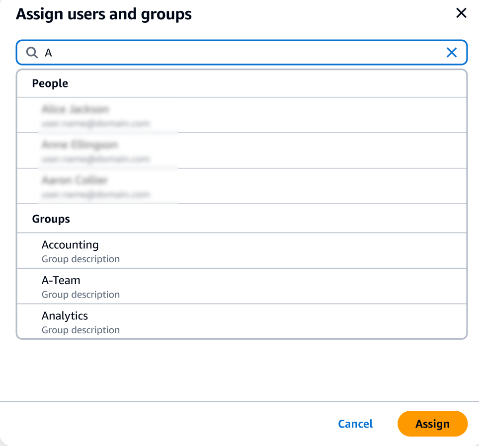 pesquisando usuários e grupos