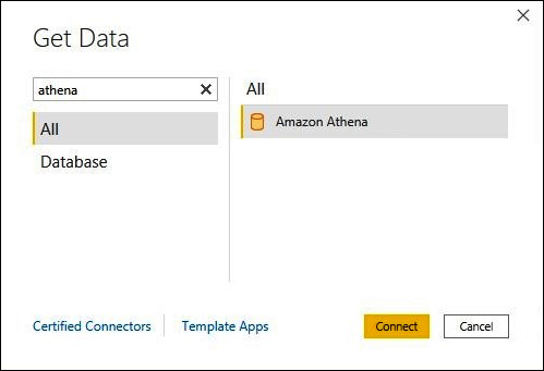 Usar O Conector Do Power BI Para Amazon Athena - Amazon Athena