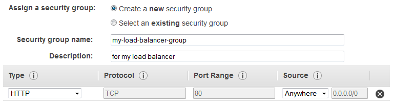 
							Selecionar grupos de segurança
						